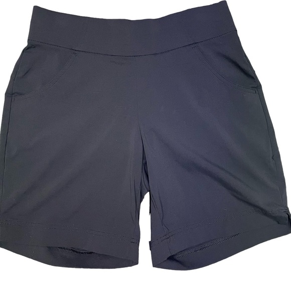 Columbia Women’s Any Time Casual Black Rain Stain Free Outdoor Shorts Size Small - Picture 9 of 12